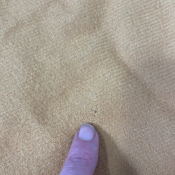 Peruvian Collection 100% Baby Alpaca Scarf fringe Yellow - Picture 7 of 7